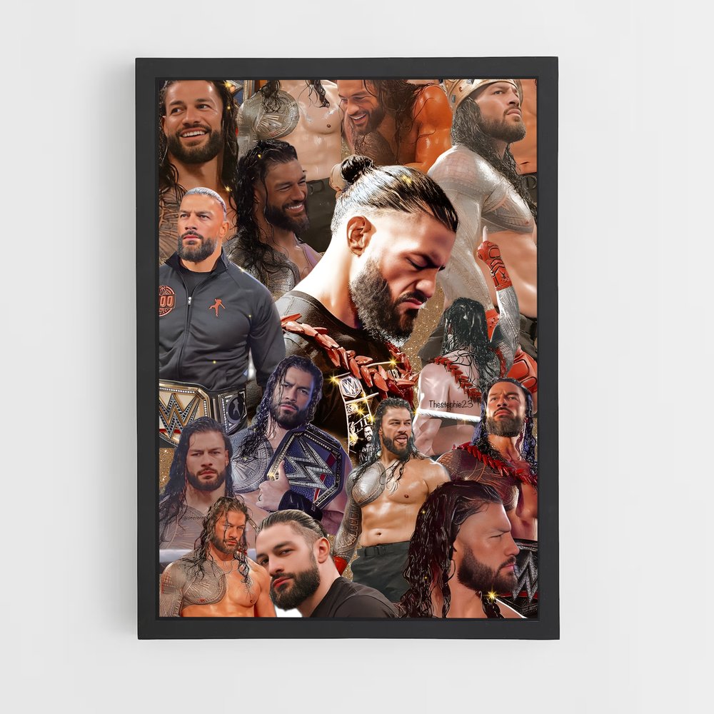 Poster Roman reigns Dog (vue 2)